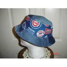 Chicago Cubs Reversible Bucket Hat Lg. 23"  eb-38396153